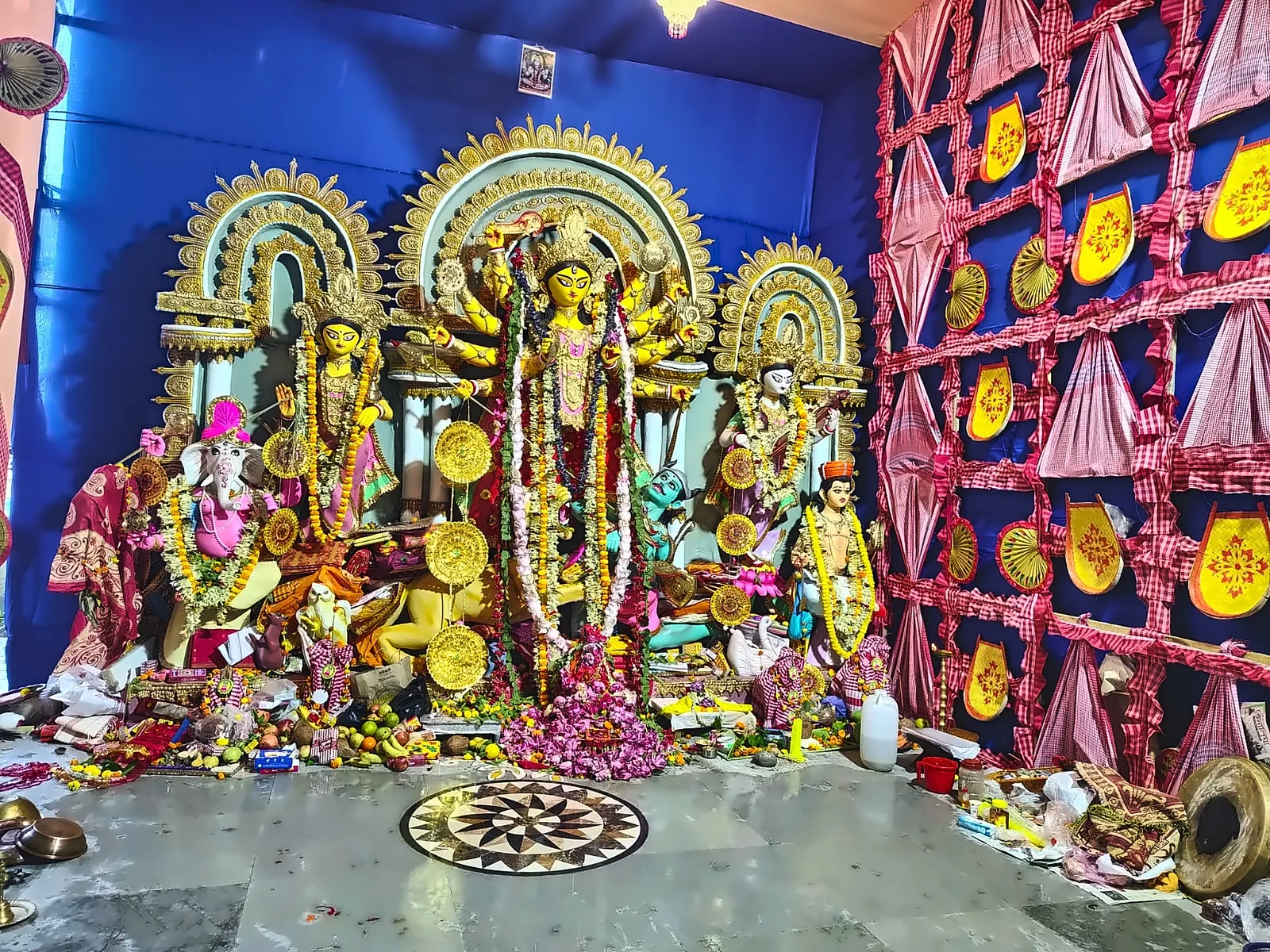Festive spirit — Celebrate Durga Puja with the community.